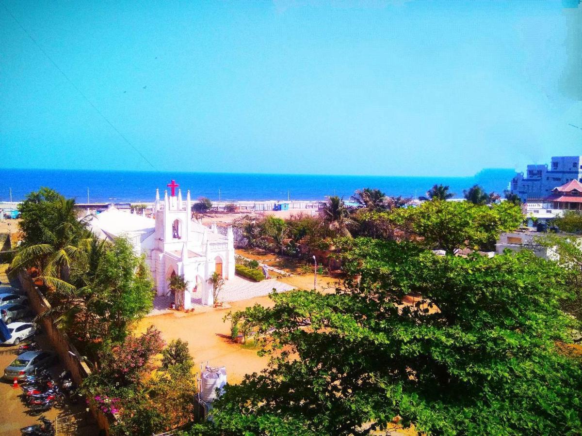 Beach Penthouse, Chennai Bed and Breakfast Exterior foto